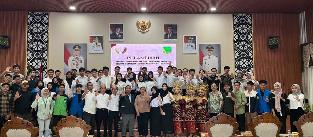 Pelantikan DPP SOSMEL Resmi Dikukuhkan Di Rumah Dinas Wali Kota Palembang