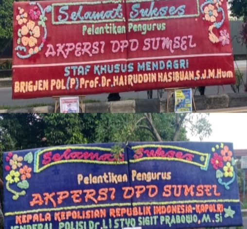 Pelantikan DPD Akpersi Sumsel Dapat Apresiasi Tokoh Nasional