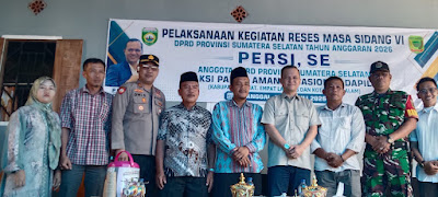 Anggota DPRD Provinsi Sumatera Selatan, Persi, SE. Gelar Reses Tahap VI, Serap Berbagai Aspirasi Masyarakat