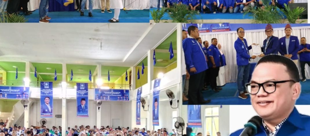 Joncik Muhammad Calon Gubernur, Mengaung di Pelantikan DPC & Relawan Iskandar Lahat