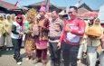 Lautan Manusia Memadati Pendopo, Camat Beserta Forkopimcam Terlibat Langsung Pawai Semarak HUT RI ke-81