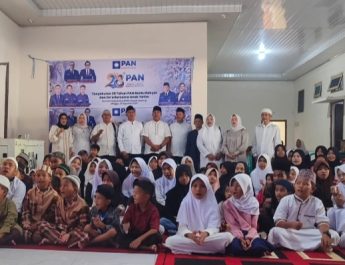 TASYAKURAN 28 TAHUN PAN: DPD PAN EMPAT LAWANG Gelar Syukuran, Bantu Rakyat & Doa Bersama Anak Yatim Di Rumah Dinas Ketua DPRD
