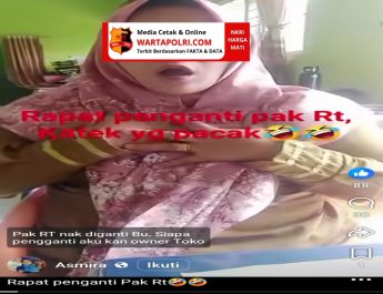 HEBOH! Diduga Ejek Profesi Ketua RT dalam Video Konten, Akun Facebook ‘Asmira’ Viral