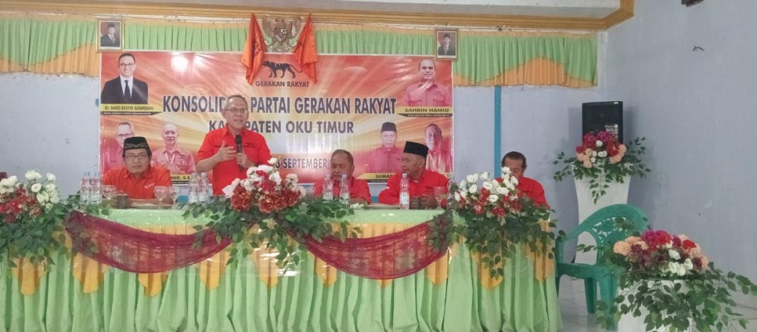 Partai Gerakan Rakyat Sumsel Dorong Konsolidasi Dan Perubahan Nyata untuk Indonesia Pasca-2029