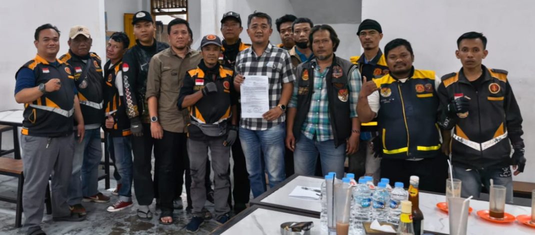 Paguyuban Trisula Nusantara Palembang Audiensi ke Maxim, Sampaikan 7 Tuntutan Driver Ojol