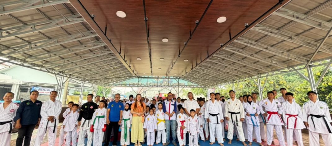 Ketua KONI Dan Lemkari Kabupaten Empat Lawang Membuka Langsung Ajang Porkab Cabor Karate Empat Lawang 2026
